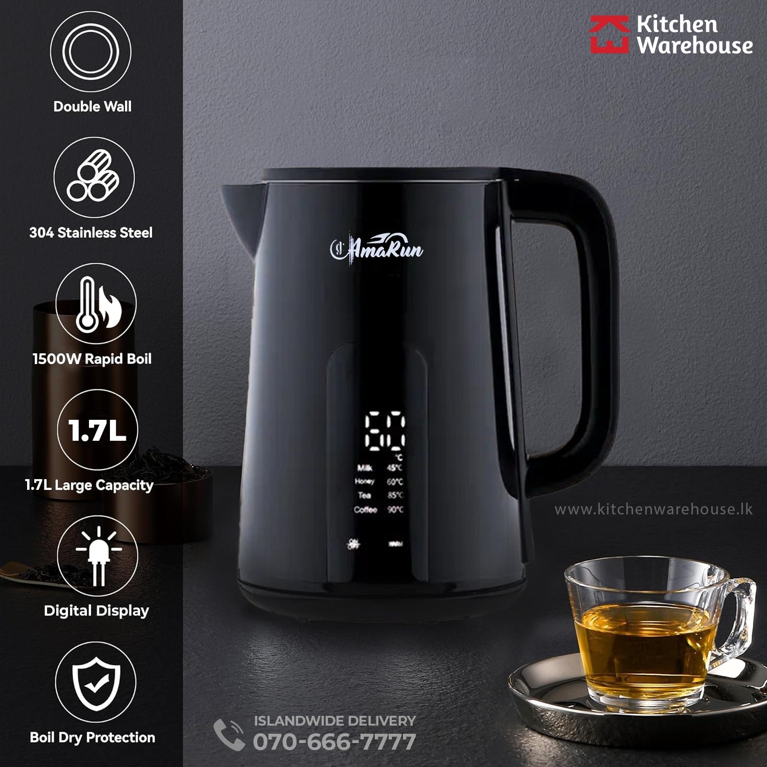 Ama Run Electric Kettle