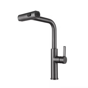 Euro Stainless Steel Pull Out Kitchen Sink Waterfall Tap