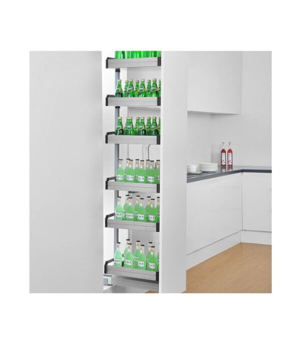 Kangyale Kitchen SS Storage Rack – 450mm - Efficient Kitchen Storage Solution