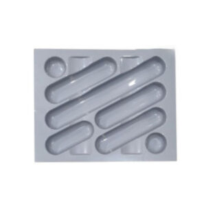 Custom Fit Cutlery Tray Grey - Neatly Organize Your Kitchen Drawers - 63cm