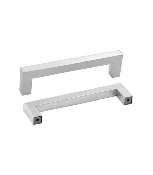 Sleek Euro Stainless Steel Cabinet Handles - 6 Inches - Kitchen Hardware