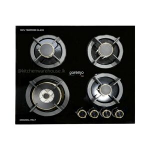 Sleek Gorenjo 60cm 4 Burner Gas Cooker Glasstop - Modern Kitchen Appliance