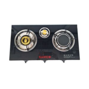 Efficient Sameo 3 Burner Infrared Gas Cooker Glasstop - Modern Kitchen Appliance