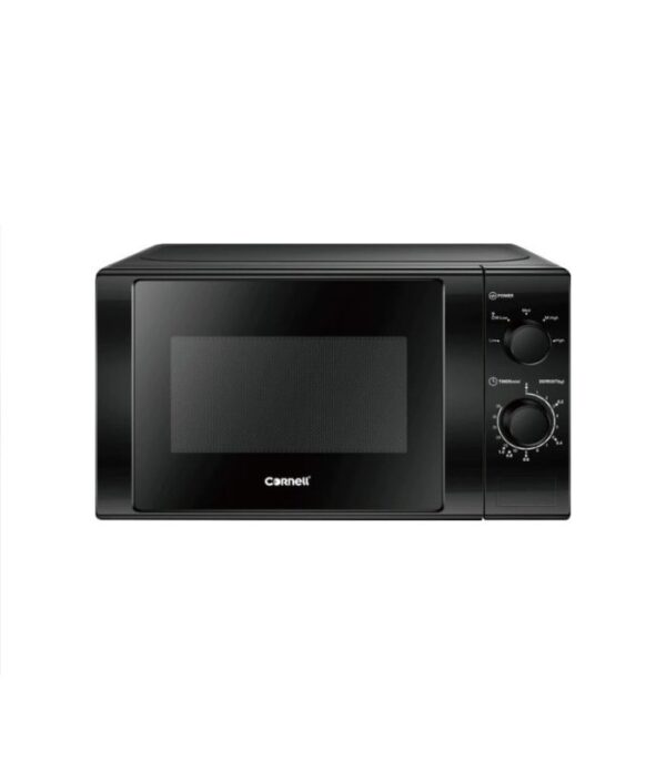 Versatile Cornell 20L Microwave Oven in Black - Modern Kitchen Appliance