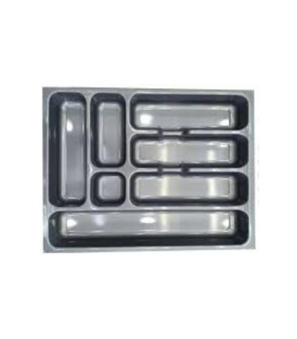 Custom Fit Cutlery Tray Grey C-400C - Neatly Organize Your Kitchen Drawers