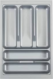 Custom Fit Cutlery Tray Grey C-400K - Neatly Organize Your Kitchen Drawers