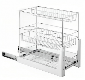 Convenient 03 Layer Pull-Out Drawer Organizer